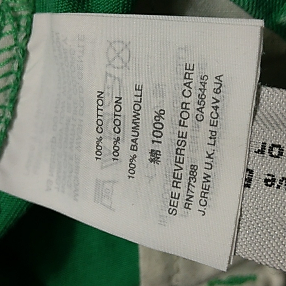 J. CREW CHINO JUNIORS SHORTS SZ 00 - Picture 5 of 5